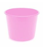 Balde de Pipoca 1,5lts Rosa Bebê