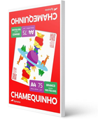 Papel A4 75g Branco c/100 Chamequinho